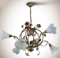 Люстра флористика 604/3