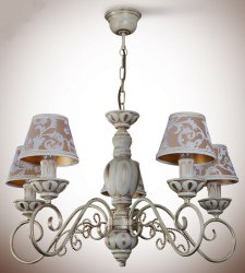 Люстра классическая с абажурами 50091/1