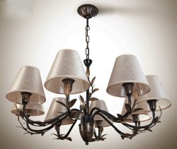 Люстра классическая с абажурами 60611/4