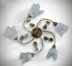 Люстра стельова флористика 544/2