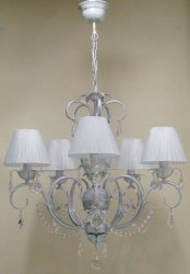 Люстра с абажурами хрустальная N&B Light Моника 13305/3