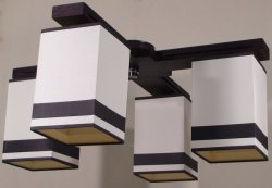 Люстра з абажурами 66881/4