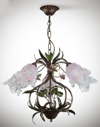 Люстра флористика 5364