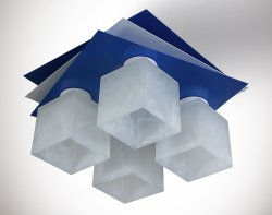 Люстра пристельова 3347/11