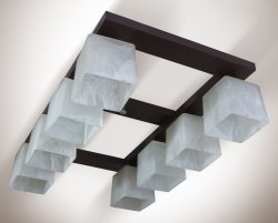 Люстра стельова 80491