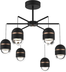 Люстра потолочная лофт Wunderlicht Loft KI5424-46