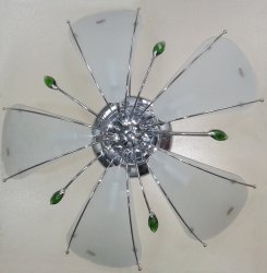 Люстра пристільна TINKO 96311CR/5H WT GN