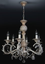 Люстра классическая с хрусталем 50691