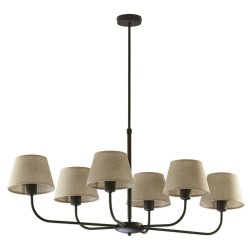 Люстра с абажурами TK Lighting Chicago 3999