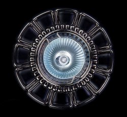 Точечный светильник врезной ArtGlass Spot 51 Nikl Antique