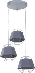 Люстра подвес TK Lighting Cristal Gray 2340