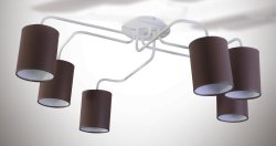 Люстра з абажурами N&B Light Електрико 20506/2 