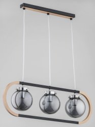 Люстра подвес ALFA RINO BLACK 62146