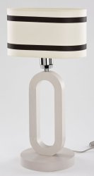 Настольная лампа ALFA Stadion Bialy 19108