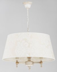 Люстра с абажуром ALFA Roksana White 18534