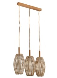 Люстра подвес ALFA Ratana Natural 22623