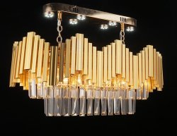 Люстра подвесная хрустальная Sirius S3581/6+6P