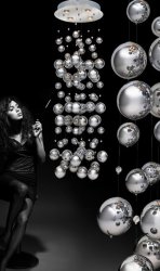 Люстра сучасна Azzardo Rain MD9722B-4