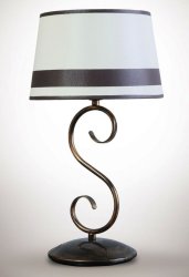 Настольная лампа с абажуром 00502