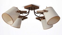 Люстра потолочная с абажурами 40202/4