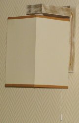 Світильник настінний (бра) з абажуром 01881/7