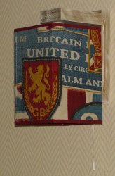 Світильник настінний (бра) з абажуром 01881/8