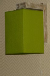 Світильник настінний (бра) з абажуром 01881/9