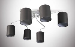 Люстра з абажурами N&B Light Електрико 20506/3 