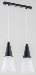 Люстра подвес ALFA Cono Black 62005