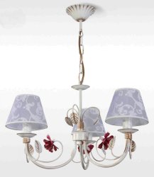 Люстра флористика з абажурами 77402/1 