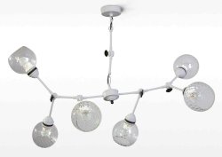 Люстра современная лофт N&B Light Альфа 20166/3