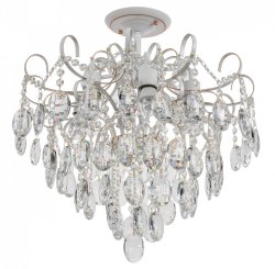 Люстра хрустальная потолочная Sirius S31069/6H WT