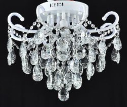 Люстра стельова Sirius S3704/4H+LED с пультом