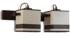 Настенный светильник(бра) с абажурами 20403