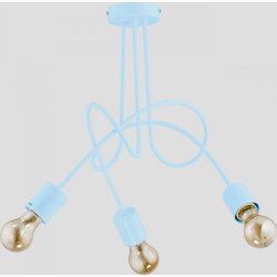 Люстра лофт ALFA TANGO BLUE 28483