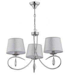 Люстра с абажурами ALFA Izyda Silver 22773