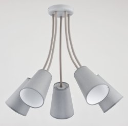 Люстра современная TK Lighting Wire Gray 2101