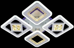 Люстра светодиодная Sirius 5523/2+2С WT 134W LED с пультом