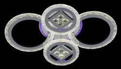 Люстра светодиодная Sirius 0023/2+2С CR 118W LED с пультом