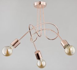 Люстра потолочная лофт ALFA Tango Copper 24323