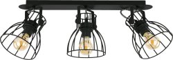 Люстра потолочная лофт TK Lighting Alano Black 2122