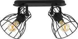 Люстра потолочная лофт TK Lighting Alano Black 2121