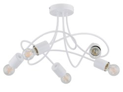 Люстра потолочная лофт ALFA Targo White 24065