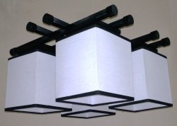 Люстра стельова з абажурами 70941/16 