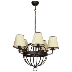 Люстра с абажурами LUMINEX Columba 5802