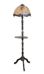 Торшер классический деревянный 709/7