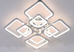 Люстра светодиодная Sirius 74093/4+4 CR 240W LED с пультом+диммер