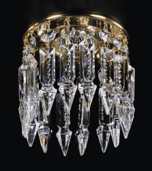 Точечный хрустальный светильник ArtGlass Spot 01 Сrystal Exclusive