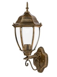 Уличный фонарь DELUX PALACE A008 60W E27 черный-золото