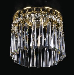 Точечный хрустальный светильник ArtGlass Spot 02 Crystal Exclusive